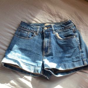 Pacsun mom jean shorts